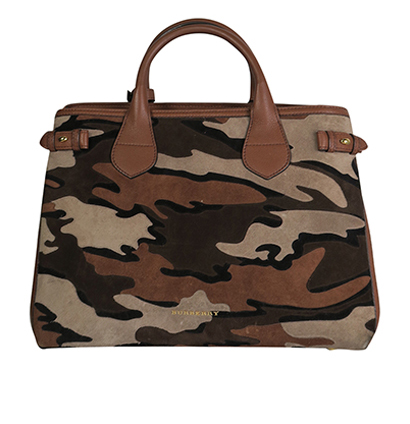 Camouflage Banner Bag, front view